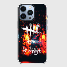 Чехол для iPhone 13 Pro с принтом DEAD BY DAYLIGHT в Екатеринбурге,  |  | Тематика изображения на принте: dead by daylight | game | hillbilly | maniacs | trapper | wraith | деревенщина | игра | мертвые днем | охотник | призрак