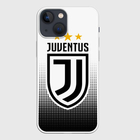 Чехол для iPhone 13 mini с принтом Ювентус в Екатеринбурге,  |  | bianconeri | juve | juventus | италия | роналду | серия а | турин | форма | футбол | футболист | футбольная | футбольный клуб | черно белые | юве | ювентус