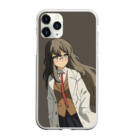 Чехол для iPhone 11 Pro матовый с принтом Rascal Does Not Dream в Екатеринбурге, Силикон |  | anime | rascal does not dream of bunny girl senpai | seishun buta yarou wa bunny girl senpai | аниме | сакурадзима май | сакута | этот глупый свин не понимает мечту девочки зайки