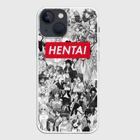 Чехол для iPhone 13 mini с принтом Японская анимация в Екатеринбурге,  |  | ahegao | anime | kodome | manga | senpai | аниме | анимэ | ахегао | кодоме | манга | меха | сенпай | юри | яой