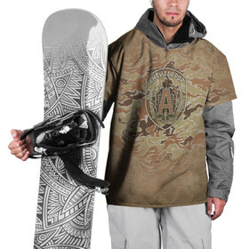 Накидка на куртку 3D с принтом Альфа в Екатеринбурге, 100% полиэстер |  | Тематика изображения на принте: альфа | антитеррор | спецназ