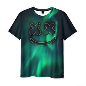 Мужская футболка 3D с принтом Marshmello Cosmos в Екатеринбурге, 100% полиэфир | прямой крой, круглый вырез горловины, длина до линии бедер | marshmello | диджей | звезды | клуб | клубная музыка | космос | маршмеллоу | маршмэлло | маршмэллоу | музыка | небо | ночь | электронная