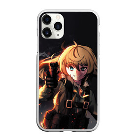 Чехол для iPhone 11 Pro Max матовый с принтом Youjo Senki в Екатеринбурге, Силикон |  | anime | manga | tanya | the military chronicles of a little girl | the saga of tanya the evil | youjo senki | аниме | военная хроника маленькой девочки | манга | таня фон дегручав