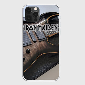 Чехол для iPhone 12 Pro с принтом Iron Maiden в Екатеринбурге, силикон | область печати: задняя сторона чехла, без боковых панелей | бас | британия | брюс дикинсон | гитара | группа | дева | железная | метал | нико макбрэйн | рок | стив харрис | хеви | яник герс