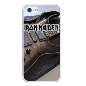 Чехол для iPhone 5/5S матовый с принтом Iron Maiden в Екатеринбурге, Силикон | Область печати: задняя сторона чехла, без боковых панелей | бас | британия | брюс дикинсон | гитара | группа | дева | железная | метал | нико макбрэйн | рок | стив харрис | хеви | яник герс