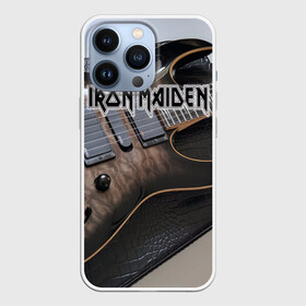 Чехол для iPhone 13 Pro с принтом Iron Maiden в Екатеринбурге,  |  | бас | британия | брюс дикинсон | гитара | группа | дева | железная | метал | нико макбрэйн | рок | стив харрис | хеви | яник герс