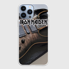 Чехол для iPhone 13 Pro Max с принтом Iron Maiden в Екатеринбурге,  |  | бас | британия | брюс дикинсон | гитара | группа | дева | железная | метал | нико макбрэйн | рок | стив харрис | хеви | яник герс
