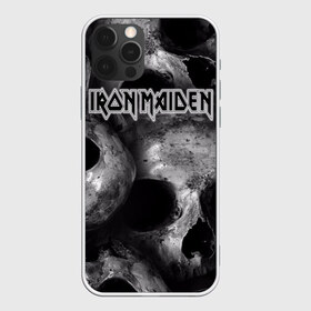 Чехол для iPhone 12 Pro Max с принтом Iron Maiden в Екатеринбурге, Силикон |  | бас | британия | брюс дикинсон | гитара | группа | дева | железная | метал | нико макбрэйн | рок | стив харрис | хеви | яник герс