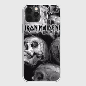 Чехол для iPhone 12 Pro Max с принтом Iron Maiden в Екатеринбурге, Силикон |  | бас | британия | брюс дикинсон | гитара | группа | дева | железная | метал | нико макбрэйн | рок | стив харрис | хеви | яник герс