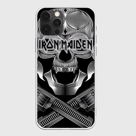 Чехол для iPhone 12 Pro с принтом Iron Maiden в Екатеринбурге, силикон | область печати: задняя сторона чехла, без боковых панелей | бас | британия | брюс дикинсон | гитара | группа | дева | железная | метал | нико макбрэйн | рок | стив харрис | хеви | яник герс