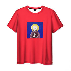 Мужская футболка 3D с принтом Монеточка - раскраски в Екатеринбурге, 100% полиэфир | прямой крой, круглый вырез горловины, длина до линии бедер | альбом | лиза | монеточка | музыка | нет монет | раскраски | ушла к реалисту | юность