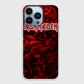 Чехол для iPhone 13 Pro с принтом Iron Maiden в Екатеринбурге,  |  | бас | британия | брюс дикинсон | гитара | группа | дева | железная | метал | нико макбрэйн | рок | стив харрис | хеви | яник герс