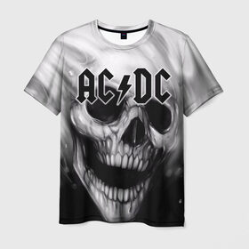 Мужская футболка 3D с принтом AC/DC в Екатеринбурге, 100% полиэфир | прямой крой, круглый вырез горловины, длина до линии бедер | Тематика изображения на принте: австралийская | ангус янг | блюз | группа | малькольм янг | рок | рок н ролл | стиви янг | хард