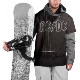 Накидка на куртку 3D с принтом AC/DC в Екатеринбурге, 100% полиэстер |  | австралийская | ангус янг | блюз | группа | малькольм янг | рок | рок н ролл | стиви янг | хард
