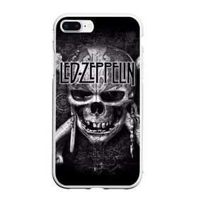 Чехол для iPhone 7Plus/8 Plus матовый с принтом Led Zeppelin в Екатеринбурге, Силикон | Область печати: задняя сторона чехла, без боковых панелей | блюз рок | британская | группа | джимми пейдж | джон пол джонс | роберт плант | рок | фолк рок | хард рок | хеви метал