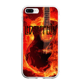 Чехол для iPhone 7Plus/8 Plus матовый с принтом Led Zeppelin в Екатеринбурге, Силикон | Область печати: задняя сторона чехла, без боковых панелей | блюз рок | британская | группа | джимми пейдж | джон пол джонс | роберт плант | рок | фолк рок | хард рок | хеви метал