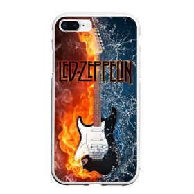 Чехол для iPhone 7Plus/8 Plus матовый с принтом Led Zeppelin в Екатеринбурге, Силикон | Область печати: задняя сторона чехла, без боковых панелей | блюз рок | британская | группа | джимми пейдж | джон пол джонс | роберт плант | рок | фолк рок | хард рок | хеви метал