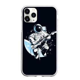 Чехол для iPhone 11 Pro Max матовый с принтом Space rock в Екатеринбурге, Силикон |  | Тематика изображения на принте: astronaut | cosmos | glare | guitar | infinity | music | planet | reflection | space suit | stars | sun | universe | астронавт | бесконечность | блик | вселенная | гитара | звезды | космонавт | космос | музыка | отражение | планета | рисунок | рок