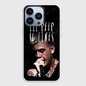 Чехол для iPhone 13 Pro с принтом LIL PEEP   16 Lines в Екатеринбурге,  |  | Тематика изображения на принте: 16 lines | beautiful | broken | daddy | dead | exclusive | heart | life | lil | lilpeep | music | peep | pump | rap | rip | tattoo | густав | лил | лилпип | мертв | память | пип | рип | рэп | рэпер | сердечко | сердце | тату | умер