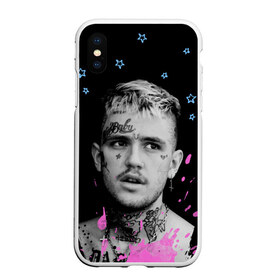 Чехол для iPhone XS Max матовый с принтом LIL PEEP - Runaway в Екатеринбурге, Силикон | Область печати: задняя сторона чехла, без боковых панелей | Тематика изображения на принте: beautiful | broken | daddy | dead | exclusive | heart | life | lil | lilpeep | music | peep | pump | rap | rapper | rip | runaway | tattoo | густав | лил | лилпип | мертв | память | пип | рип | рэп | рэпер | сердце | тату | умер