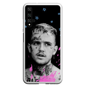 Чехол для Honor 20 с принтом LIL PEEP - Runaway в Екатеринбурге, Силикон | Область печати: задняя сторона чехла, без боковых панелей | Тематика изображения на принте: beautiful | broken | daddy | dead | exclusive | heart | life | lil | lilpeep | music | peep | pump | rap | rapper | rip | runaway | tattoo | густав | лил | лилпип | мертв | память | пип | рип | рэп | рэпер | сердце | тату | умер