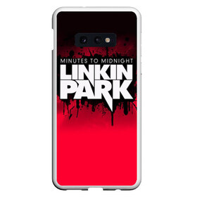 Чехол для Samsung S10E с принтом Linkin Park в Екатеринбурге, Силикон | Область печати: задняя сторона чехла, без боковых панелей | американская | группа | линкин | майк шинода | метал | музыка | ню | парк | поп | рок | рэп | феникс фаррелл | честер беннингтон | электроник