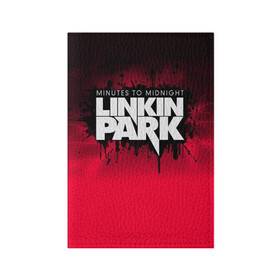 Обложка для паспорта матовая кожа с принтом Linkin Park  в Екатеринбурге, натуральная матовая кожа | размер 19,3 х 13,7 см; прозрачные пластиковые крепления | американская | группа | линкин | майк шинода | метал | музыка | ню | парк | поп | рок | рэп | феникс фаррелл | честер беннингтон | электроник