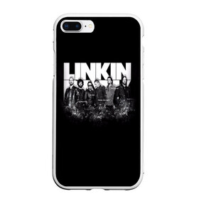 Чехол для iPhone 7Plus/8 Plus матовый с принтом Linkin Park в Екатеринбурге, Силикон | Область печати: задняя сторона чехла, без боковых панелей | американская | группа | линкин | майк шинода | метал | музыка | ню | парк | поп | рок | рэп | феникс фаррелл | честер беннингтон | электроник