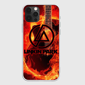 Чехол для iPhone 12 Pro с принтом Linkin Park  в Екатеринбурге, силикон | область печати: задняя сторона чехла, без боковых панелей | американская | группа | линкин | майк шинода | метал | музыка | ню | парк | поп | рок | рэп | феникс фаррелл | честер беннингтон | электроник