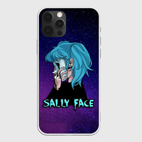 Чехол для iPhone 12 Pro с принтом Sally Face в Екатеринбурге, силикон | область печати: задняя сторона чехла, без боковых панелей | sally face | игра | компьютерная игра | лицо | маска | протез | салли фейс | школа | шрамы