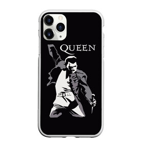 Чехол для iPhone 11 Pro Max матовый с принтом Queen в Екатеринбурге, Силикон |  | queen | брайан мэи | британская | группа | джон дикон | королева | роджер тейлор | рок | фредди меркьюри