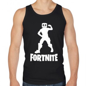 Мужская майка хлопок с принтом FORTNITE x MARSHMELLO в Екатеринбурге, 100% хлопок |  | 2019 | armor | armour | cybersport | esport | fortnite | game | llama | logo | броня | игра | киберспорт | лама | фиолетовый | фирменные цвета | фортнайт