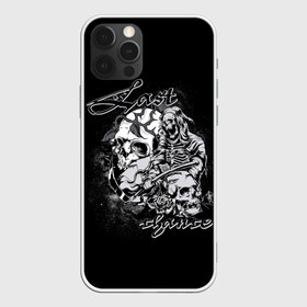 Чехол для iPhone 12 Pro Max с принтом Last thante в Екатеринбурге, Силикон |  | dance | impure | last | ornament | patterns | power | skull | день мертвых | капюшон | коса | мода | надпись | нечистая | орнамент | последний | рисунок | роза | сила | символ | скелет | стиль | танец | текст | ужас | узоры | фон