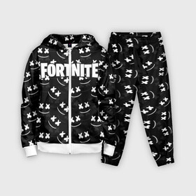 Детский костюм 3D с принтом FORTNITE x MARSHMELLO в Екатеринбурге,  |  | 2019 | armor | armour | cybersport | esport | fortnite | game | llama | logo | броня | игра | киберспорт | лама | фиолетовый | фирменные цвета | фортнайт