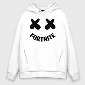 Мужское худи Oversize хлопок с принтом FORTNITE x MARSHMELLO в Екатеринбурге, френч-терри — 70% хлопок, 30% полиэстер. Мягкий теплый начес внутри —100% хлопок | боковые карманы, эластичные манжеты и нижняя кромка, капюшон на магнитной кнопке | 2019 | armor | armour | cybersport | esport | fortnite | game | llama | logo | броня | игра | киберспорт | лама | фиолетовый | фирменные цвета | фортнайт