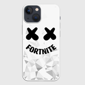 Чехол для iPhone 13 mini с принтом FORTNITE x MARSHMELLO в Екатеринбурге,  |  | 2019 | armor | armour | cybersport | esport | fortnite | game | llama | logo | броня | игра | киберспорт | лама | фиолетовый | фирменные цвета | фортнайт