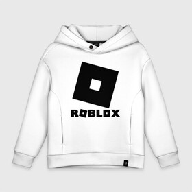 Детское худи Oversize хлопок с принтом ROBLOX в Екатеринбурге, френч-терри — 70% хлопок, 30% полиэстер. Мягкий теплый начес внутри —100% хлопок | боковые карманы, эластичные манжеты и нижняя кромка, капюшон на магнитной кнопке | Тематика изображения на принте: game | gamer | logo | minecraft | roblox | simulator | игра | конструктор | лого | симулятор | строительство | фигура