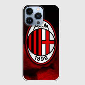 Чехол для iPhone 13 Pro с принтом Милан в Екатеринбурге,  |  | ac milan | diavolo | milan | rossoneri | дьяволы | италия | красно чёрные | милан | серия а | форма | футбол | футболист | футбольная | футбольный клуб