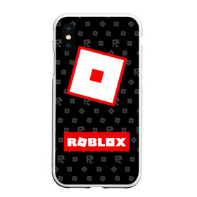 Чехол для iPhone XS Max матовый с принтом ROBLOX в Екатеринбурге, Силикон | Область печати: задняя сторона чехла, без боковых панелей | game | gamer | logo | minecraft | roblox | simulator | игра | конструктор | лого | симулятор | строительство | фигура