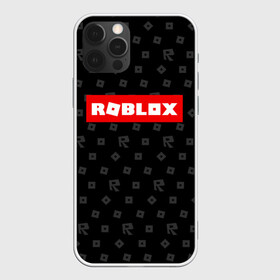 Чехол для iPhone 12 Pro с принтом ROBLOX в Екатеринбурге, силикон | область печати: задняя сторона чехла, без боковых панелей | game | gamer | logo | minecraft | roblox | simulator | игра | конструктор | лого | симулятор | строительство | фигура