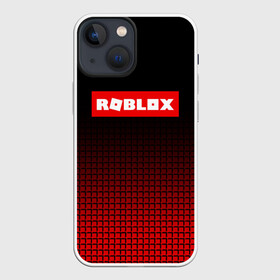 Чехол для iPhone 13 mini с принтом ROBLOX в Екатеринбурге,  |  | game | gamer | logo | minecraft | roblox | simulator | игра | конструктор | лого | симулятор | строительство | фигура