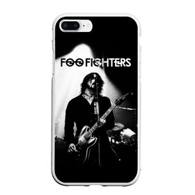 Чехол для iPhone 7Plus/8 Plus матовый с принтом Foo Fighters в Екатеринбурге, Силикон | Область печати: задняя сторона чехла, без боковых панелей | foo fighters | nirvana | альтернативный рок | группы | дейв грол | музыка | постгранж | рок | хард рок