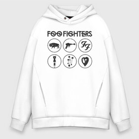 Мужское худи Oversize хлопок с принтом Foo Fighters в Екатеринбурге, френч-терри — 70% хлопок, 30% полиэстер. Мягкий теплый начес внутри —100% хлопок | боковые карманы, эластичные манжеты и нижняя кромка, капюшон на магнитной кнопке | foo fighters | nirvana | альтернативный рок | группы | дейв грол | музыка | постгранж | рок | хард рок