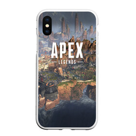 Чехол для iPhone XS Max матовый с принтом APEX LEGENDS в Екатеринбурге, Силикон | Область печати: задняя сторона чехла, без боковых панелей | apex | legend | legends | titanfall | апекс | бангалор | бладхаунд | верхушки | гибралтар | каустик | лайфлайн | легенда | легенды | ледженд | леджендс | мираж | рэйф | титанфол