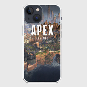 Чехол для iPhone 13 mini с принтом APEX LEGENDS в Екатеринбурге,  |  | apex | legend | legends | titanfall | апекс | бангалор | бладхаунд | верхушки | гибралтар | каустик | лайфлайн | легенда | легенды | ледженд | леджендс | мираж | рэйф | титанфол