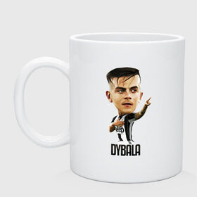 Кружка с принтом Dybala в Екатеринбурге, керамика | объем — 330 мл, диаметр — 80 мм. Принт наносится на бока кружки, можно сделать два разных изображения | champion | cr7 | cristiano | game | goal | italy | juventus | madrid | real | ronaldo | spain | team | буффон | гол | дибала | золотой мяч | игрок | испания | италия | криштиану | мадрид | португалия | реал | роналду | спорт | тренер | футбол | 