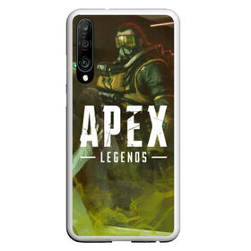 Чехол для Honor P30 с принтом APEX Legends в Екатеринбурге, Силикон | Область печати: задняя сторона чехла, без боковых панелей | 2 | 2019 | 3 | apex | game | legends | titanfall | игра | титанфолл