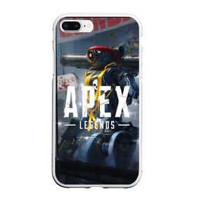 Чехол для iPhone 7Plus/8 Plus матовый с принтом APEX Legends в Екатеринбурге, Силикон | Область печати: задняя сторона чехла, без боковых панелей | 2 | 2019 | 3 | apex | game | legends | titanfall | игра | титанфолл