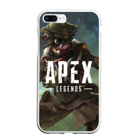 Чехол для iPhone 7Plus/8 Plus матовый с принтом APEX Legends в Екатеринбурге, Силикон | Область печати: задняя сторона чехла, без боковых панелей | 2 | 2019 | 3 | apex | game | legends | titanfall | игра | титанфолл