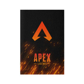 Обложка для паспорта матовая кожа с принтом APEX LEGENDS | АПЕКС ЛЕГЕНДС в Екатеринбурге, натуральная матовая кожа | размер 19,3 х 13,7 см; прозрачные пластиковые крепления | Тематика изображения на принте: apex | apex legends | battle | battle royal | fire | titanfall | апекс | апекс легендс | батл рояль | битва | война | королевская битва | огонь